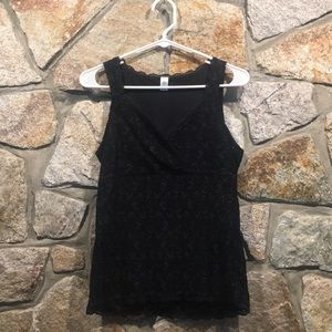 Beautiful lace top- perfect for date night!